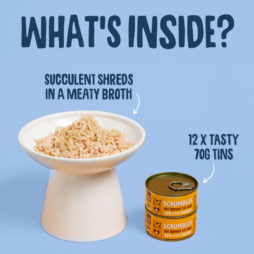 Shredded Chicken & Fish Wet Cat Food in Broth Tins - Image 6
